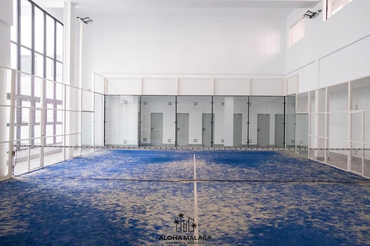 Appartement Luxury Duplex With Pool And Padel Court In Town à Málaga Extérieur photo