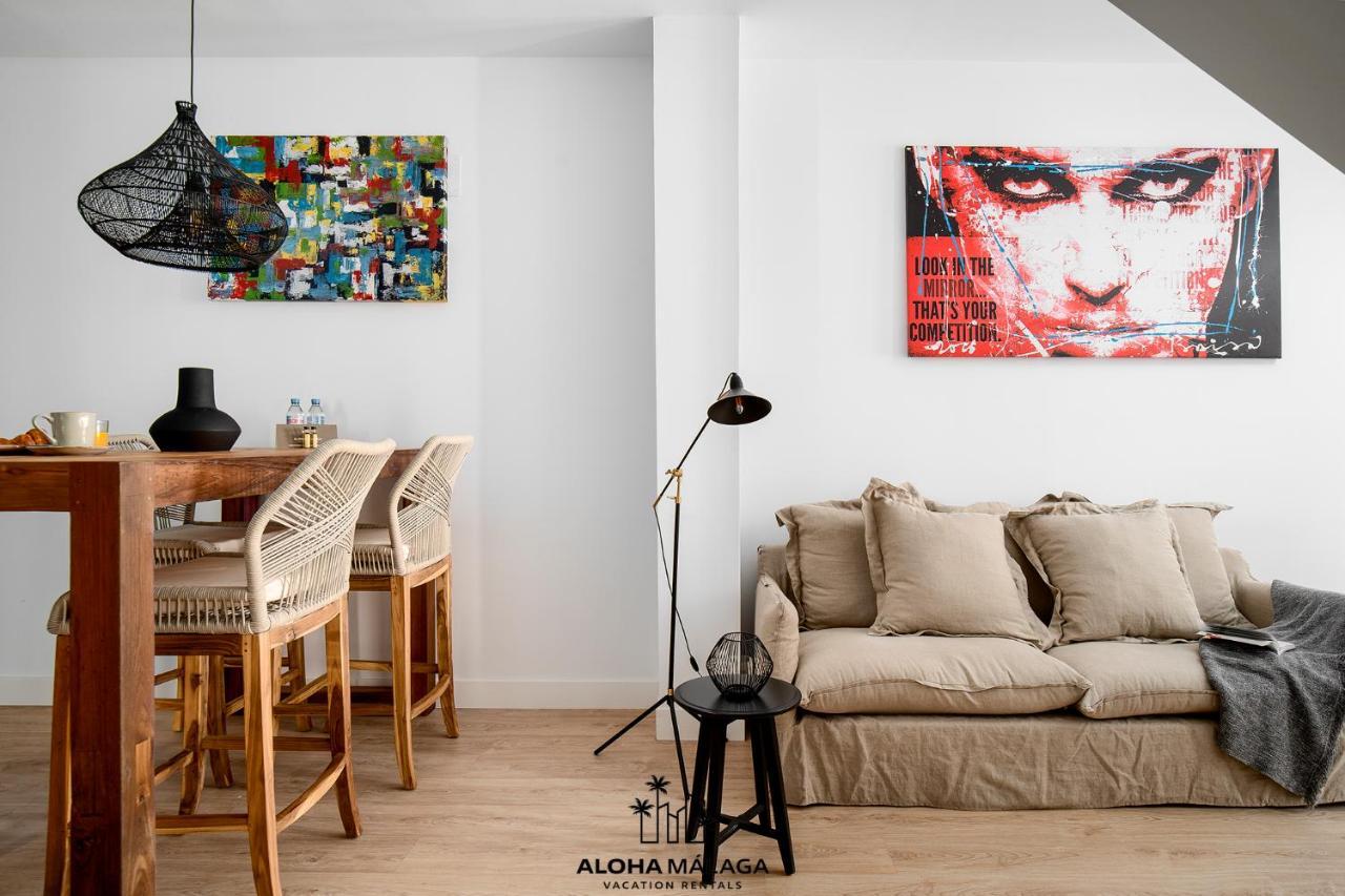 Appartement Luxury Duplex With Pool And Padel Court In Town à Málaga Extérieur photo