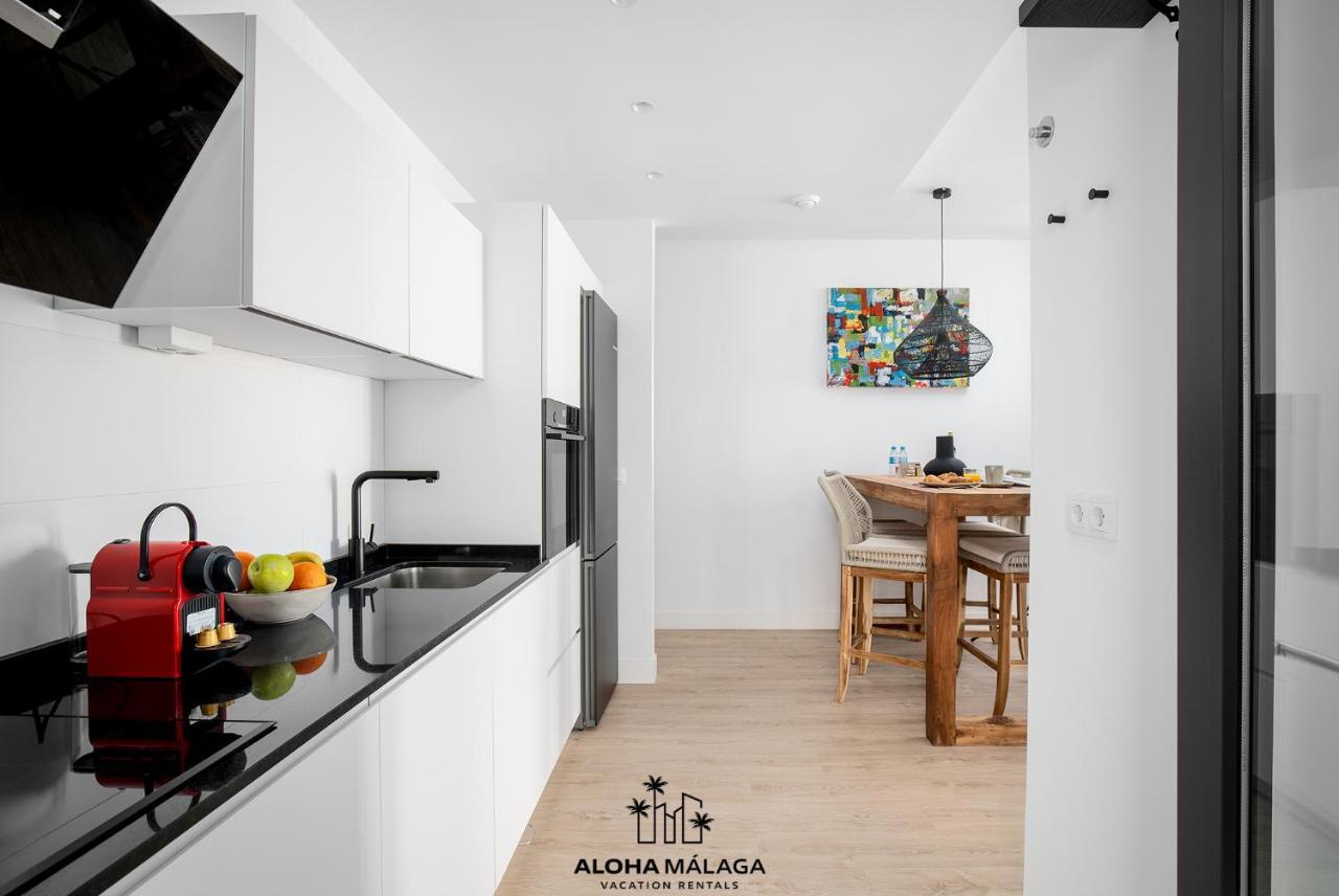 Appartement Luxury Duplex With Pool And Padel Court In Town à Málaga Extérieur photo